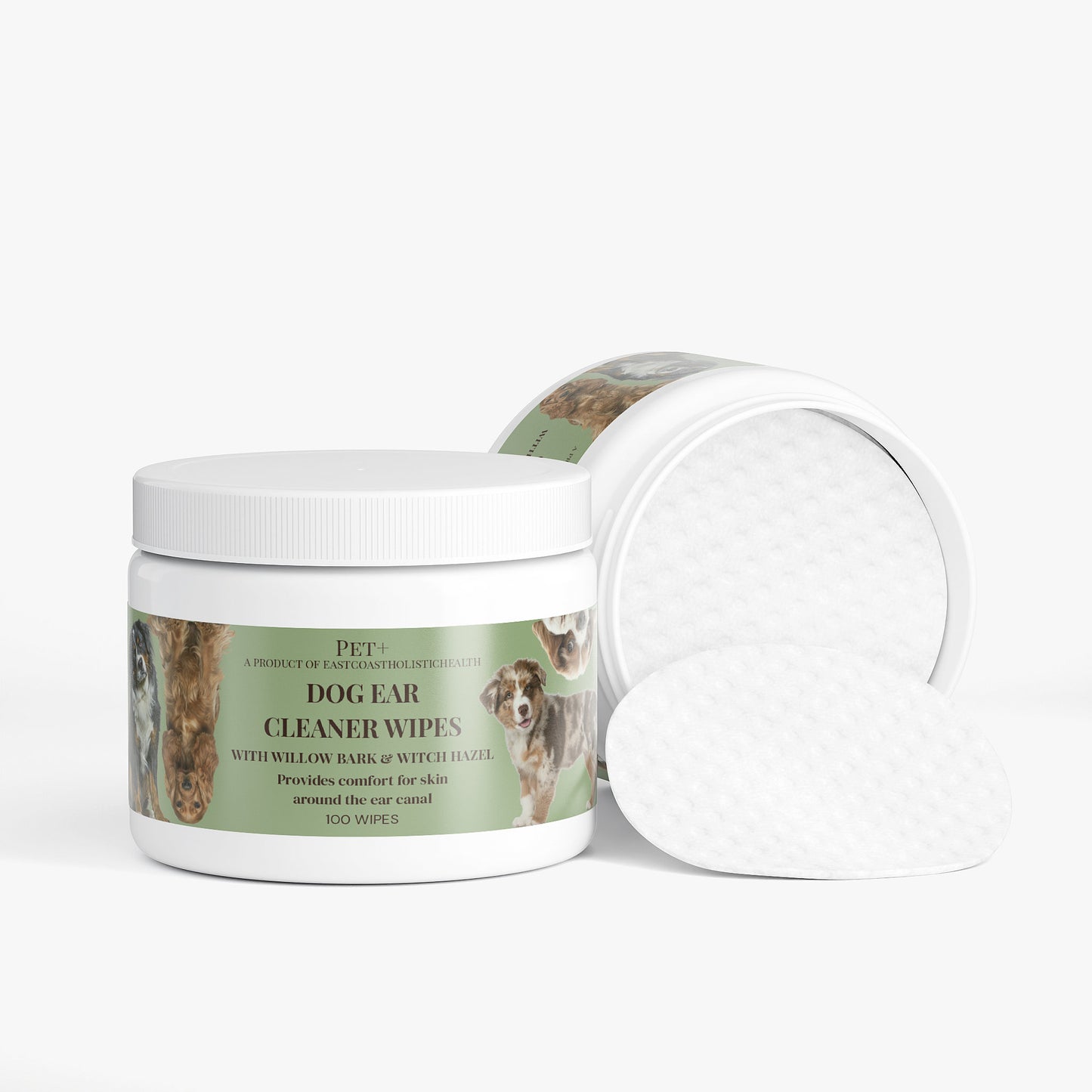Pet+ Dog Ear Cleaner Wipes