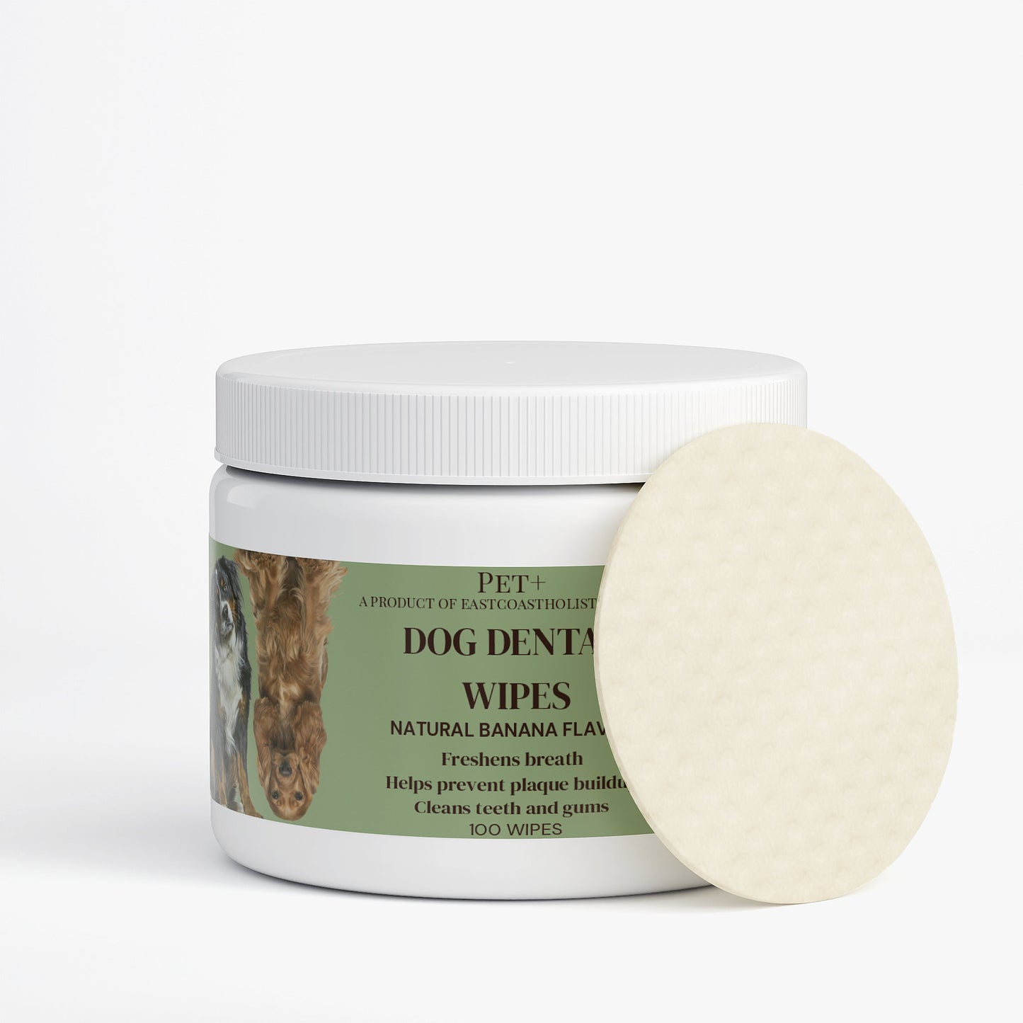 Pet+ Dog Dental Wipes