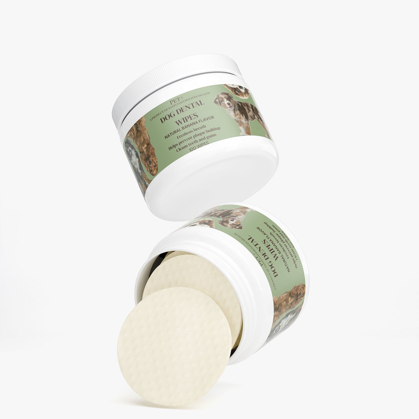 Pet+ Dog Dental Wipes