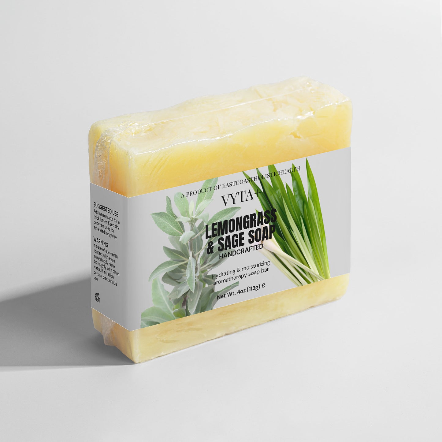 VYTA+ Lemongrass & Sage Soap