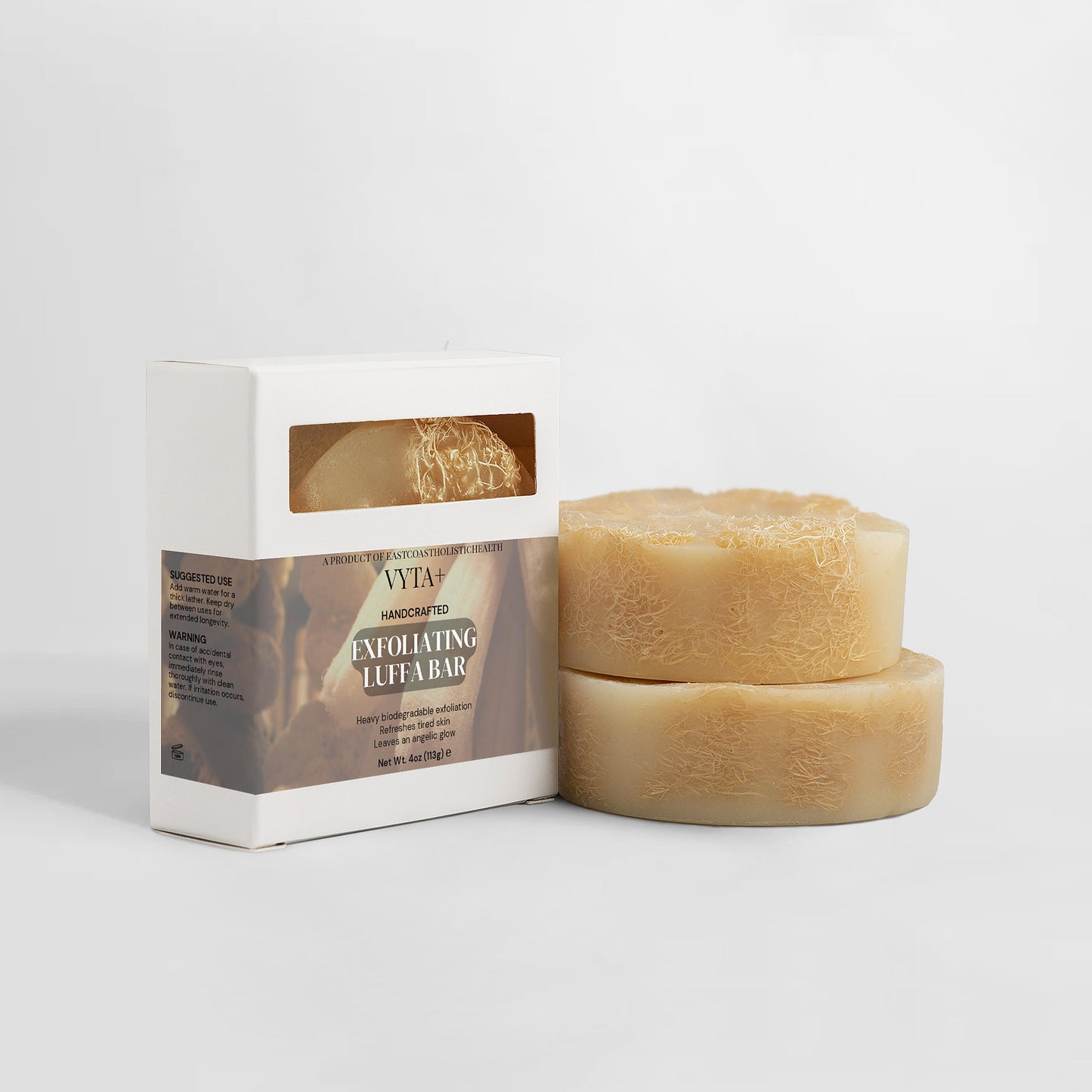 VYTA+ Exfoliating Luffa Bar
