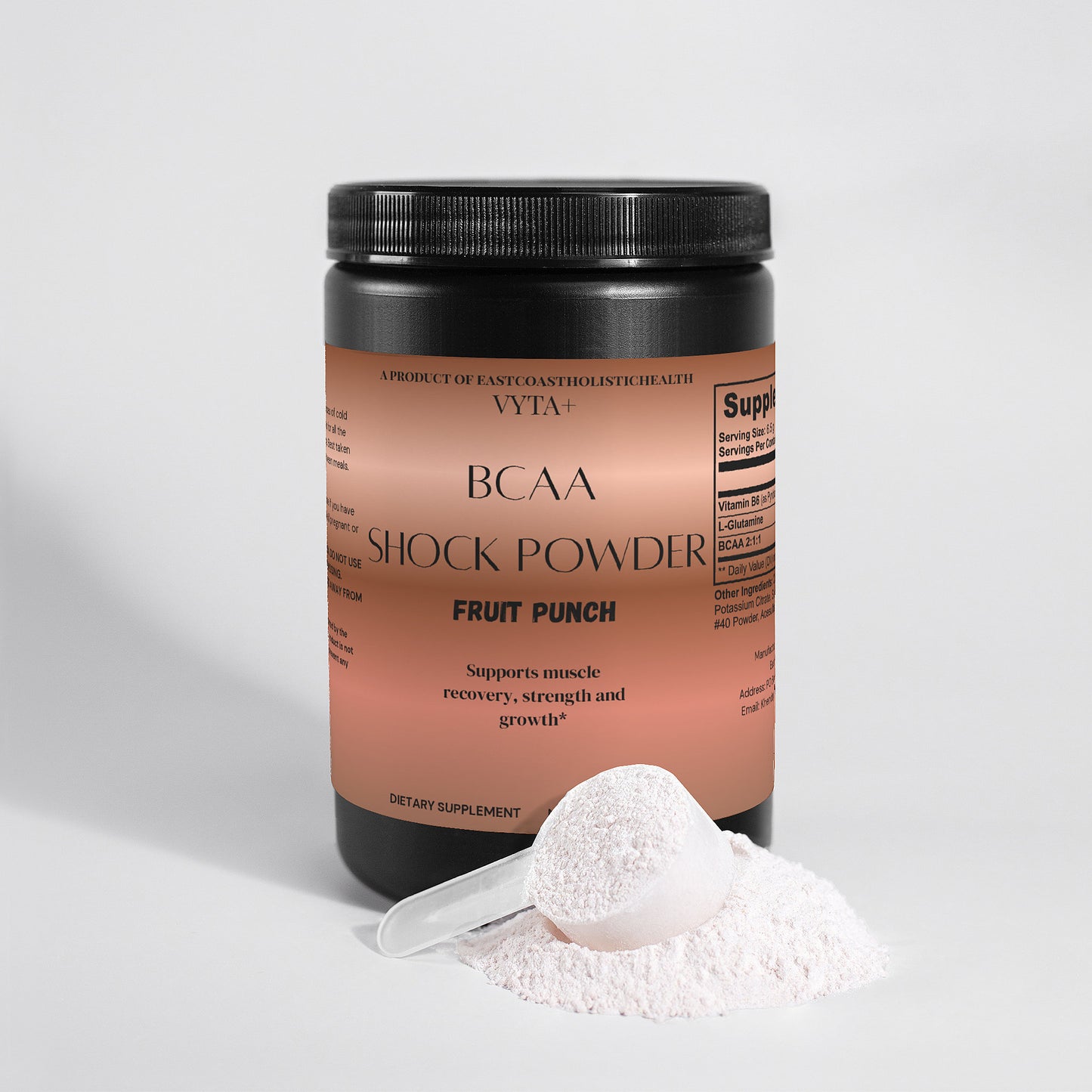 Vyta+ BCAA Shock Powder (Fruit Punch)