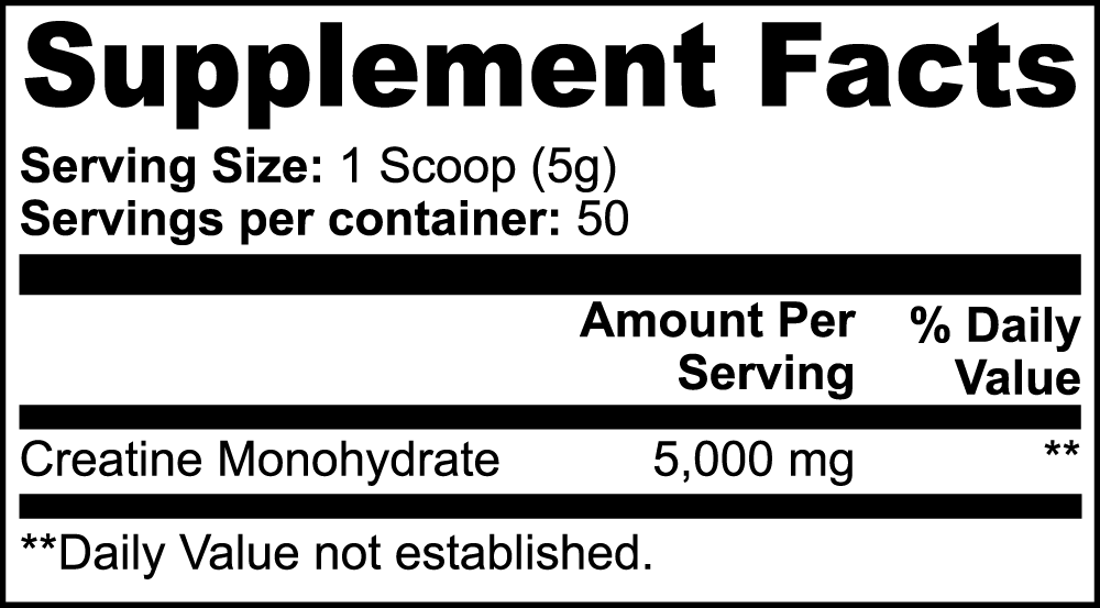 Vyta+ Creatine Monohydrate