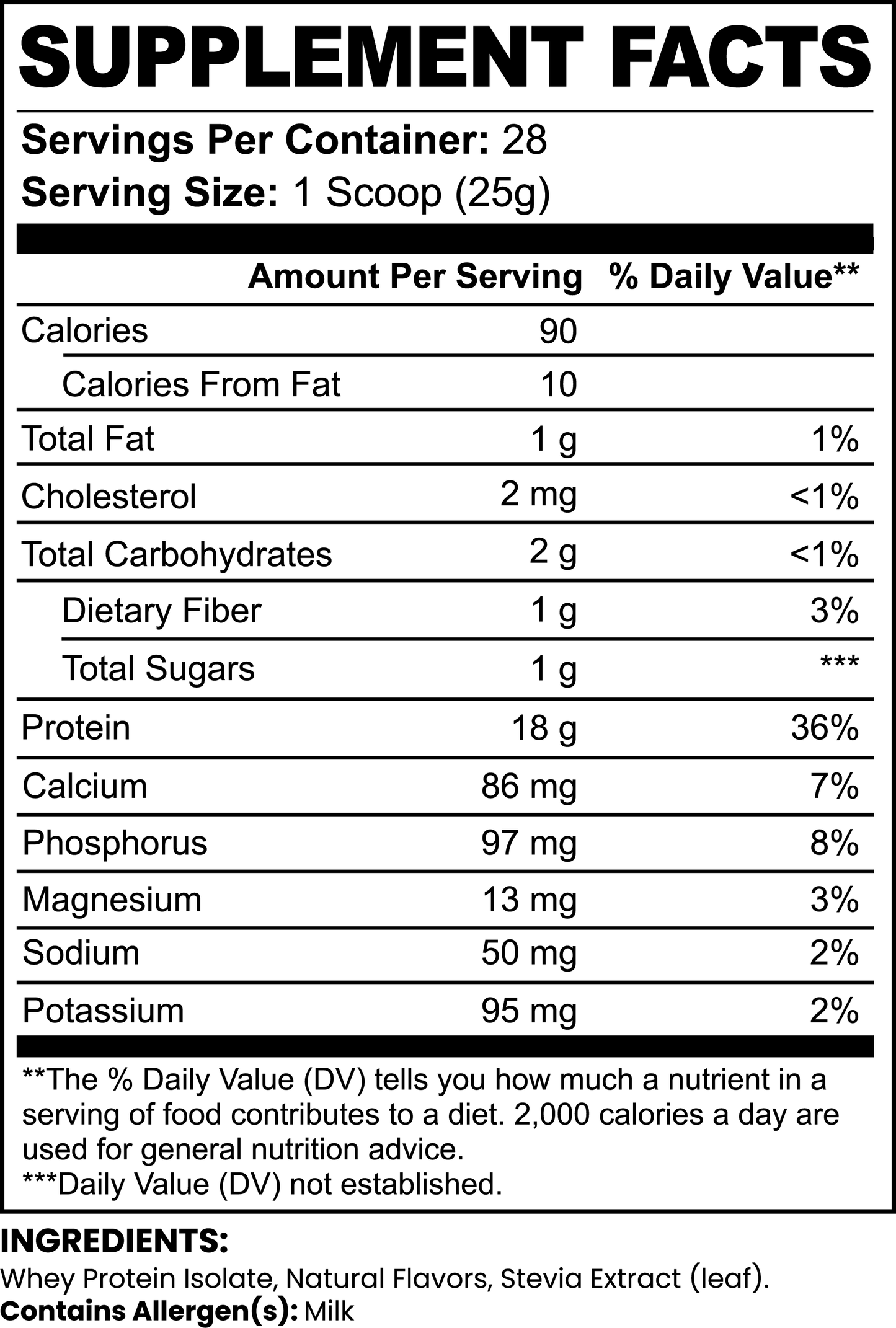 Vyta+ Pure3 100% Whey Protein Isolate (Chocolate)
