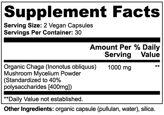 Vyta+ Chaga Mushroom