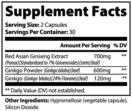 Vyta+ Ginkgo Biloba + Ginseng