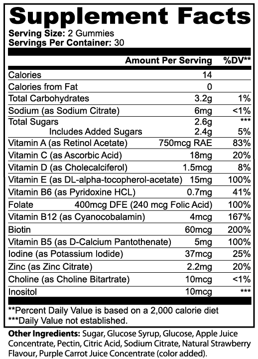 Vyta+ Multivitamin Bear Gummies (Adult)