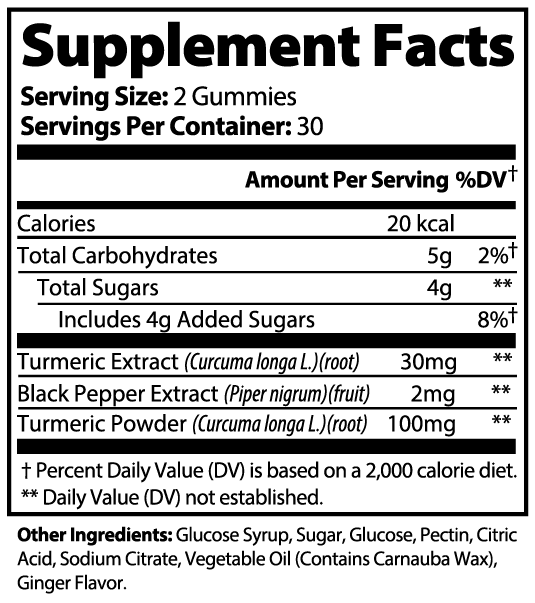Vyta+ Turmeric Gummies
