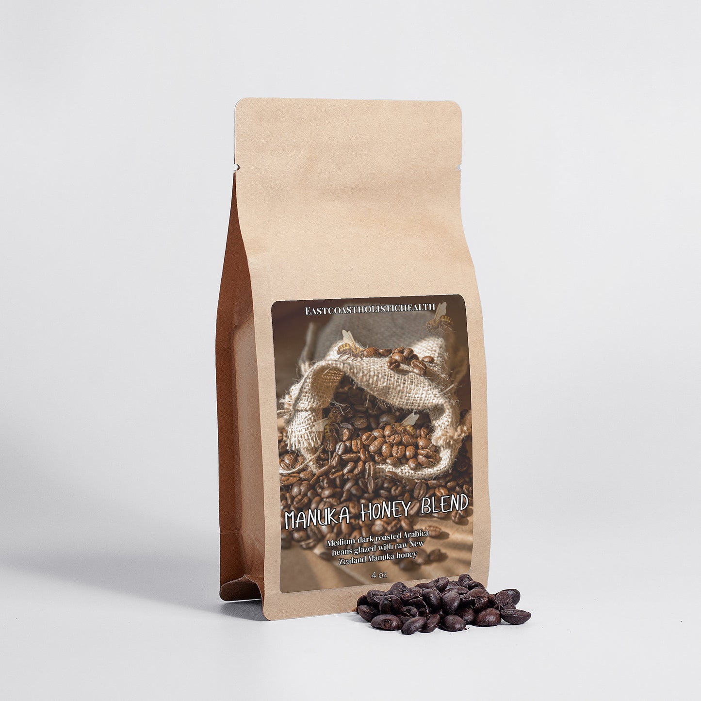 Manuka Honey Coffee 4oz