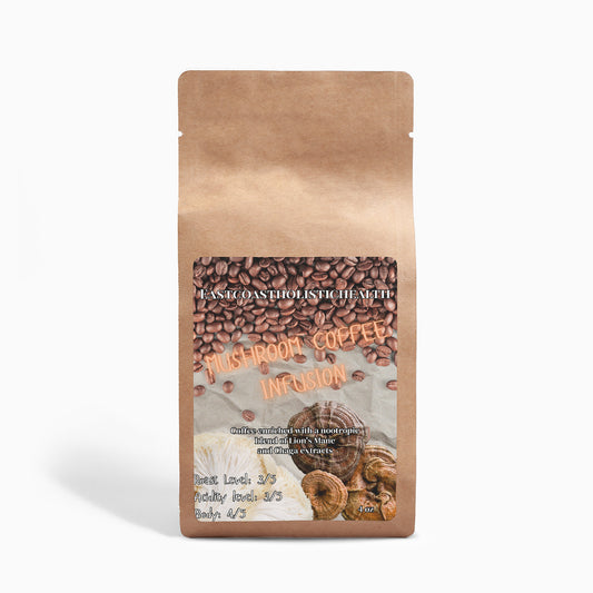Mushroom Coffee Fusion - Lion’s Mane & Chaga 4oz