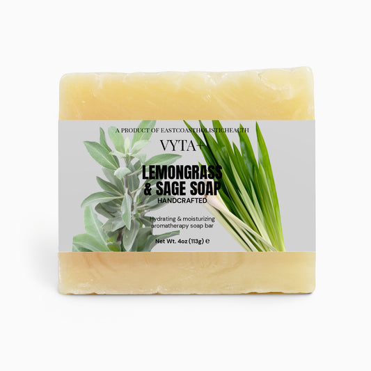 VYTA+ Lemongrass & Sage Soap