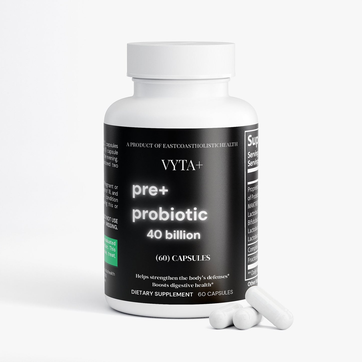 Vyta+ Probiotic 40 Billion with Prebiotics