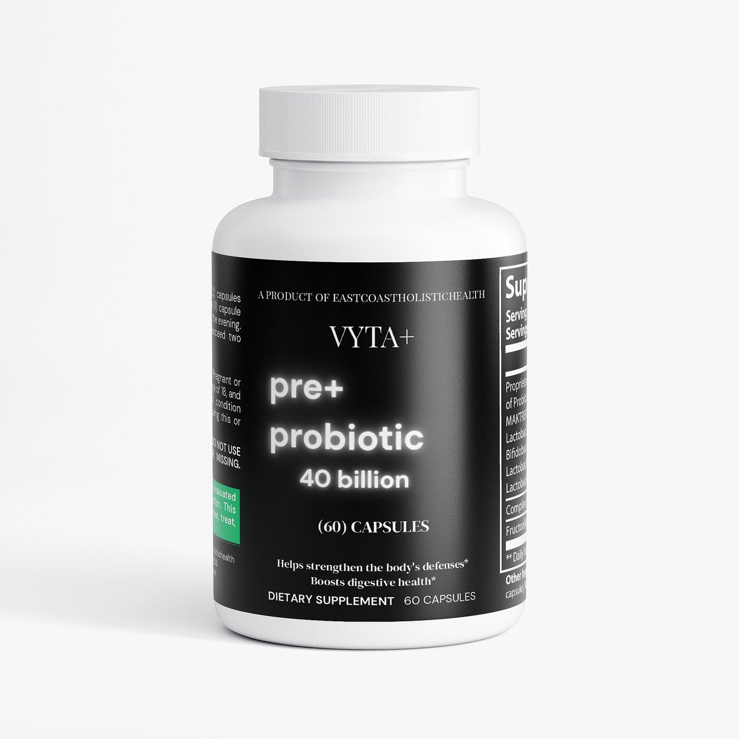 Vyta+ Probiotic 40 Billion with Prebiotics
