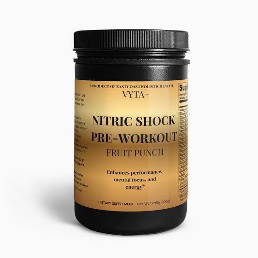 Vyta+ Nitric Shock Pre-Workout Powder (Fruit Punch)