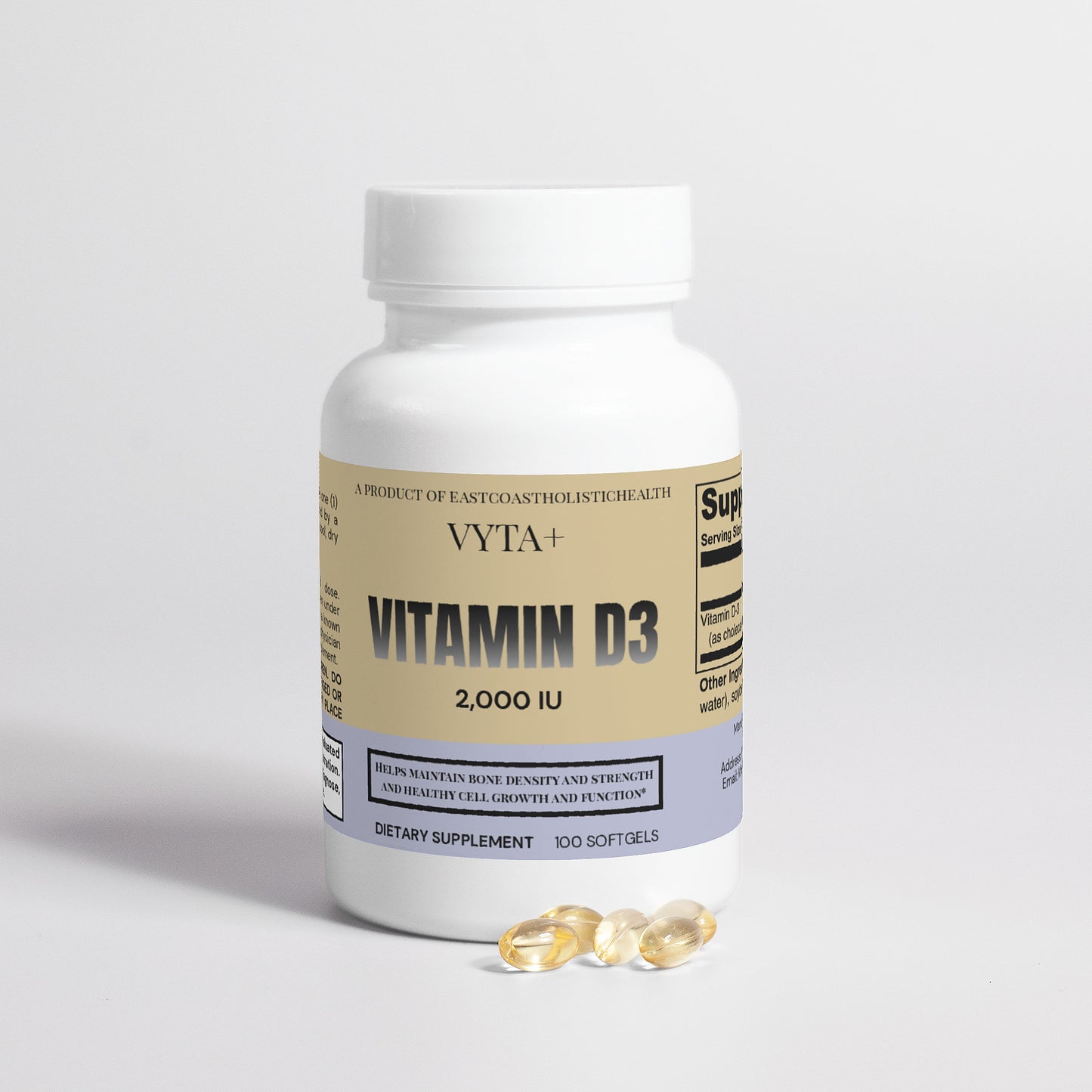 Vyta+ Vitamin D3 2,000 IU