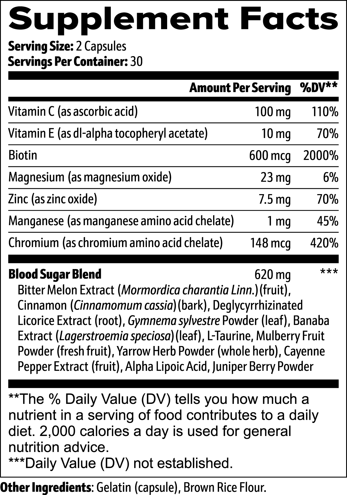 Vyta+ Normal Blood Sugar Support