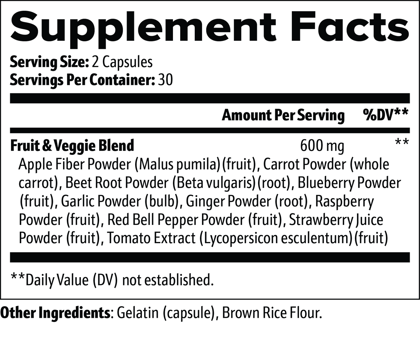 Vyta+ Fruits and Veggies