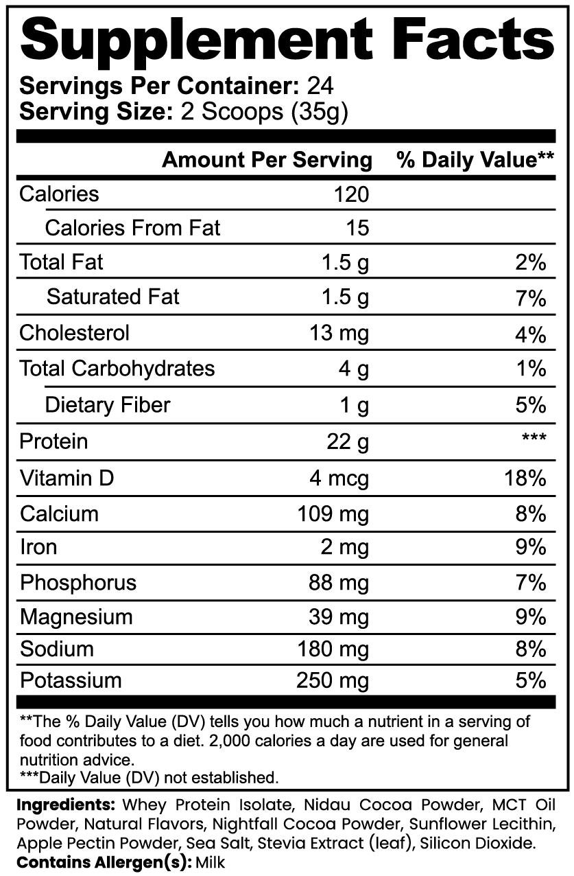 Vyta+ Advanced 100% Whey Protein Isolate (Chocolate)